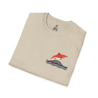 Jumping Salmon Native Pride Softstyle Unisex T-shirt