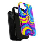 Psychedelic Swirl Tough Phone Case for iPhone