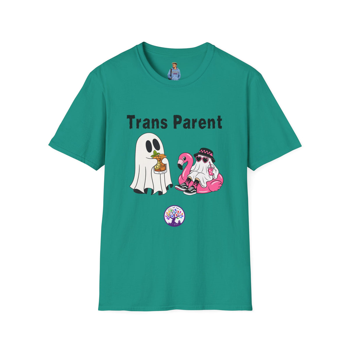 Trans Parent 4 Halloween Pride Tree Las Vegas T-Shirt