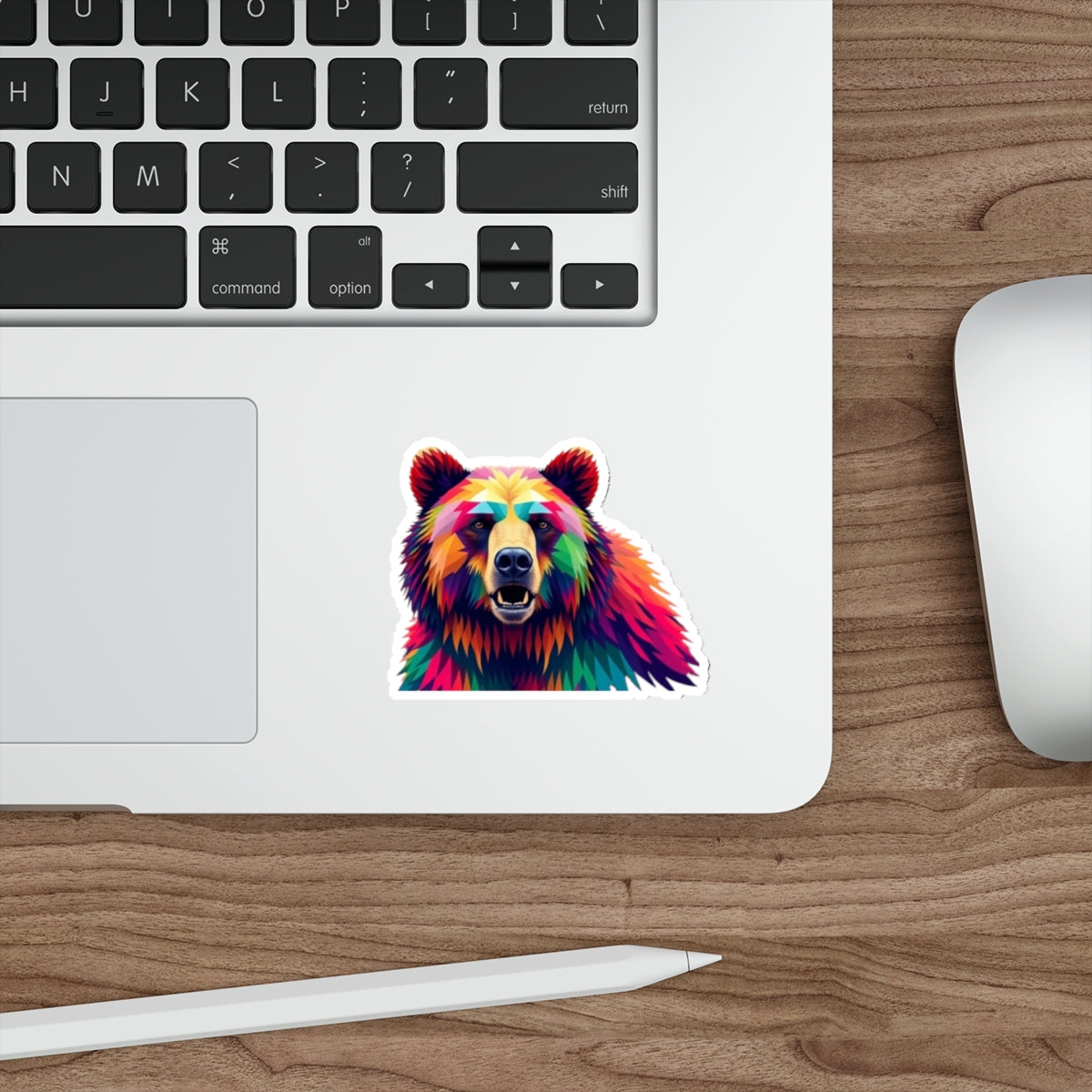 Die-Cut Stickers - Pride Bear