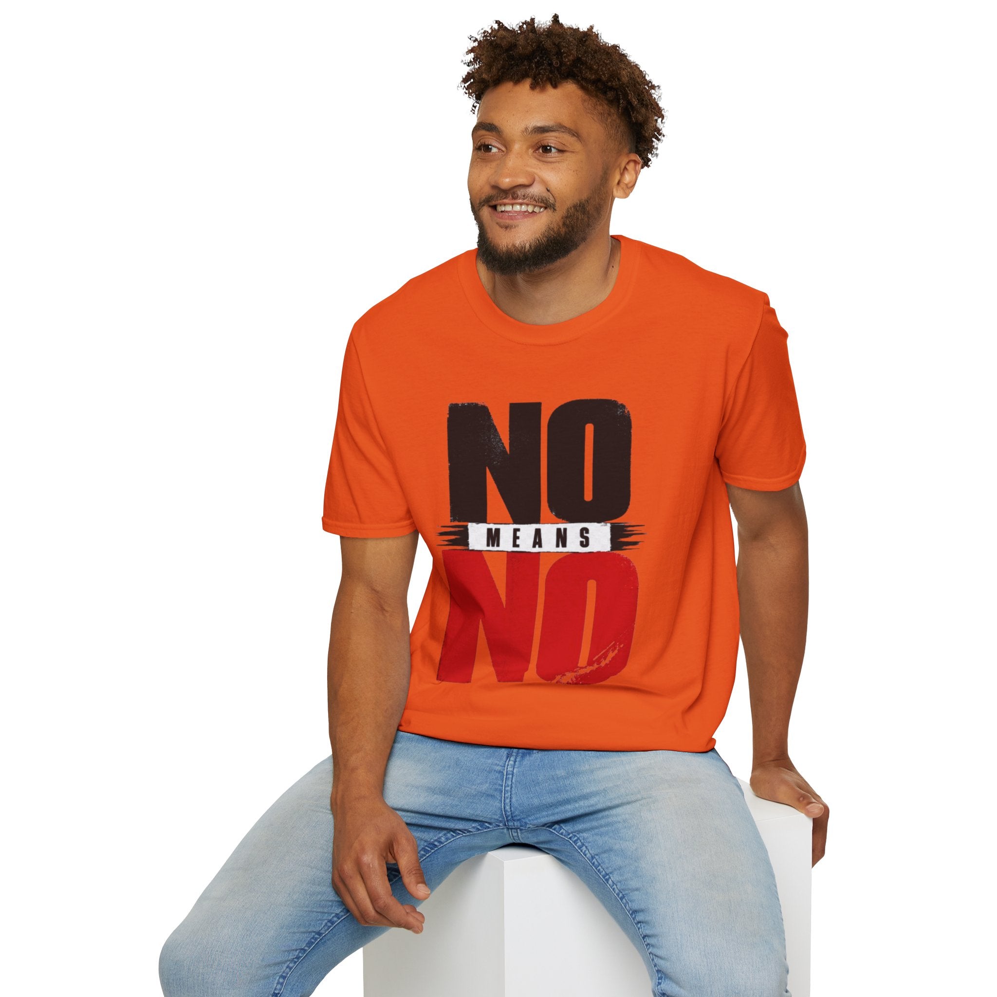 NO Means NO T-Shirt — Consent Awareness Graphic Tee