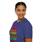 Respect Queer Existence or Expect Queer Resistance T-Shirt