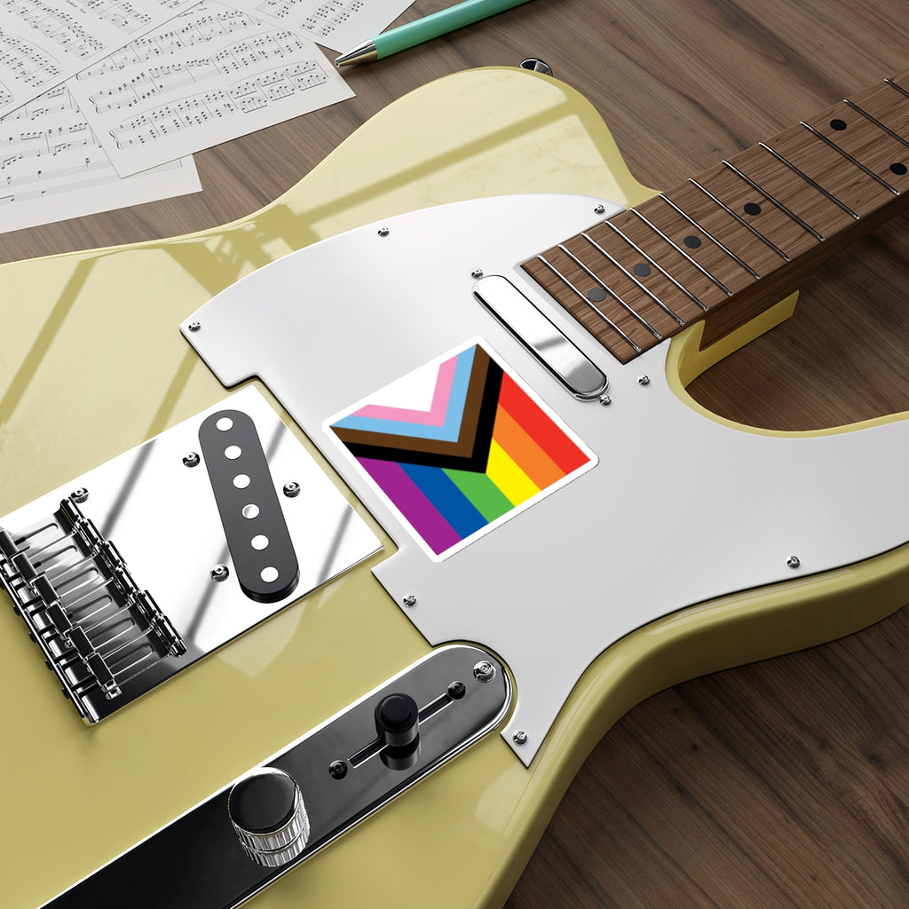 Die-Cut Stickers - Updated Pride Flag