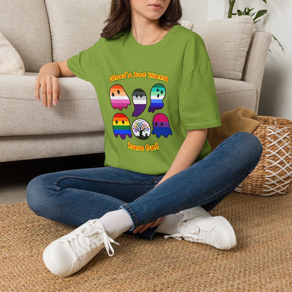 Ghouls Just Wanna Have Fun Pride Tree Las Vegas T-Shirt