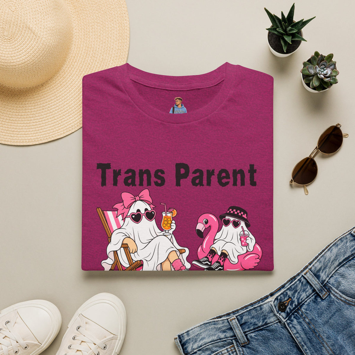 Trans Parent 2 Halloween Pride Tree Las Vegas T-Shirt