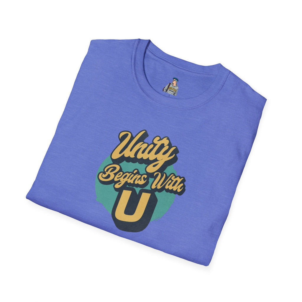 Unity Begins With U Unisex Softstyle T-Shirt