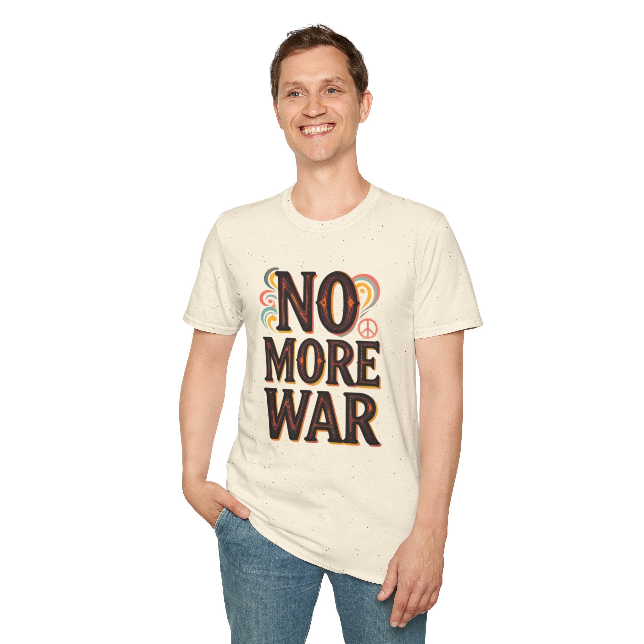 No More War Peace T-Shirt — Retro Anti-War Graphic Tee