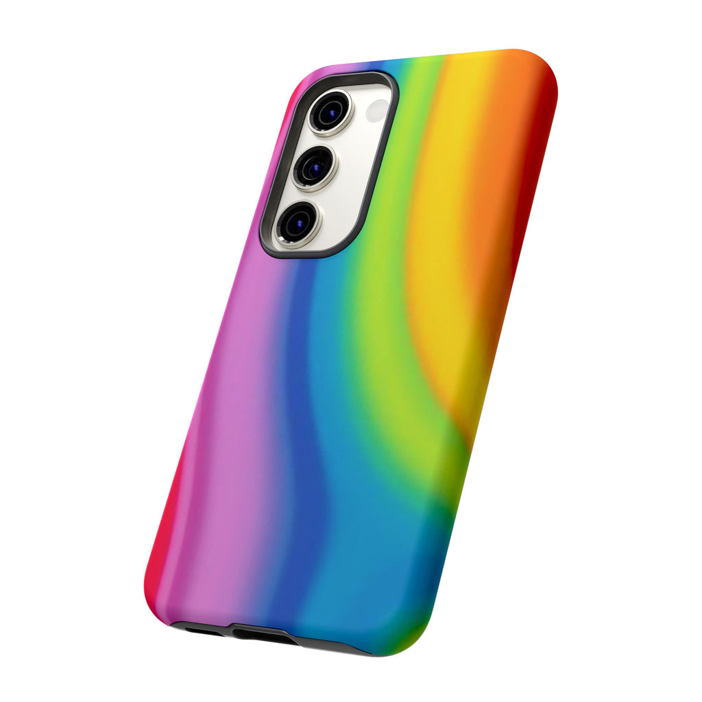 Rainbow Swirl Tough Case for Android