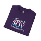 Trans Joy is Resistance Unisex T-Shirt - Celebrate Love and Empowerment