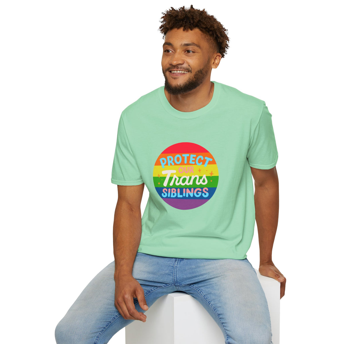 Protect Our Trans Siblings Pride Tree Las Vegas T-Shirt