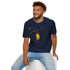Rainbow Butterfly Cocoon Pride T-Shirt | Unisex Softstyle Tee