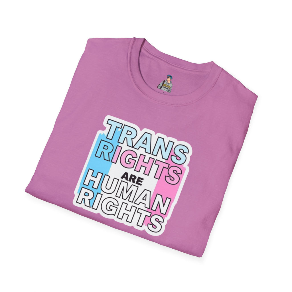 Trans Rights Unisex Softstyle T-Shirt - Support Equality & Trans Rights
