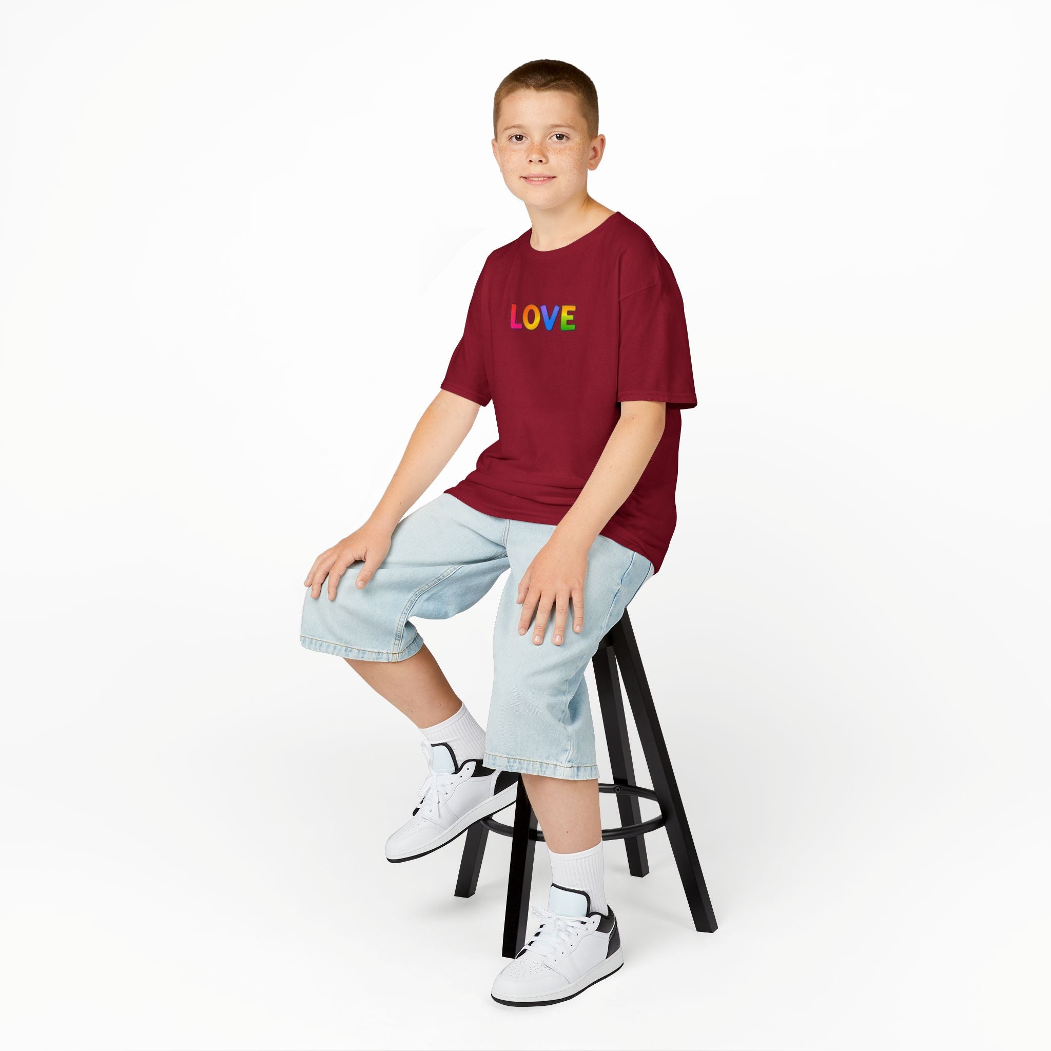 LOVE Logo Kids Heavy Cotton Tee