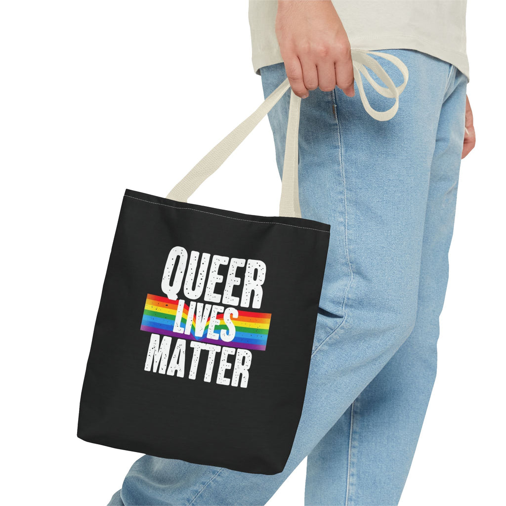 Queer Lives Matter Tote Bag