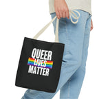 Queer Lives Matter Tote Bag