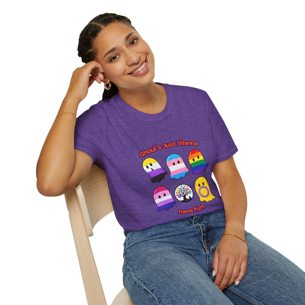 Ghouls Just Wanna Have Fun Pride Tree Las Vegas T-Shirt