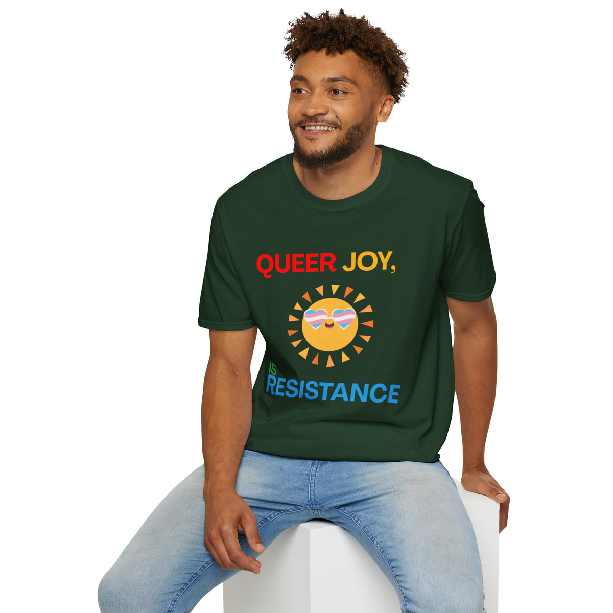 Queer Joy Is Resistance Pride Tree Las Vegas T-Shirt