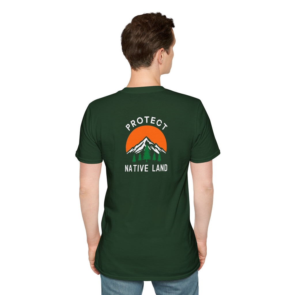 Protect Native Land Softstyle Unisex T-shirt