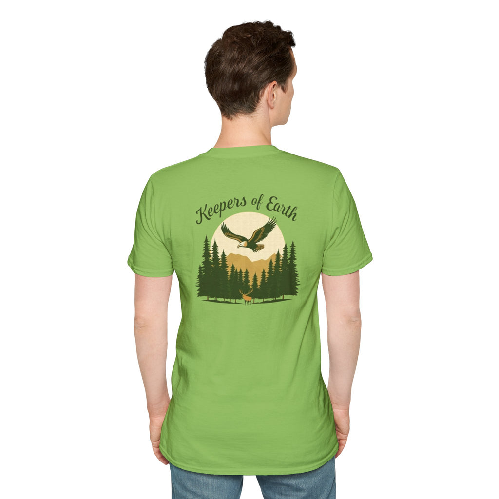 Keepers of the Earth Eagle and Elk T-shirt