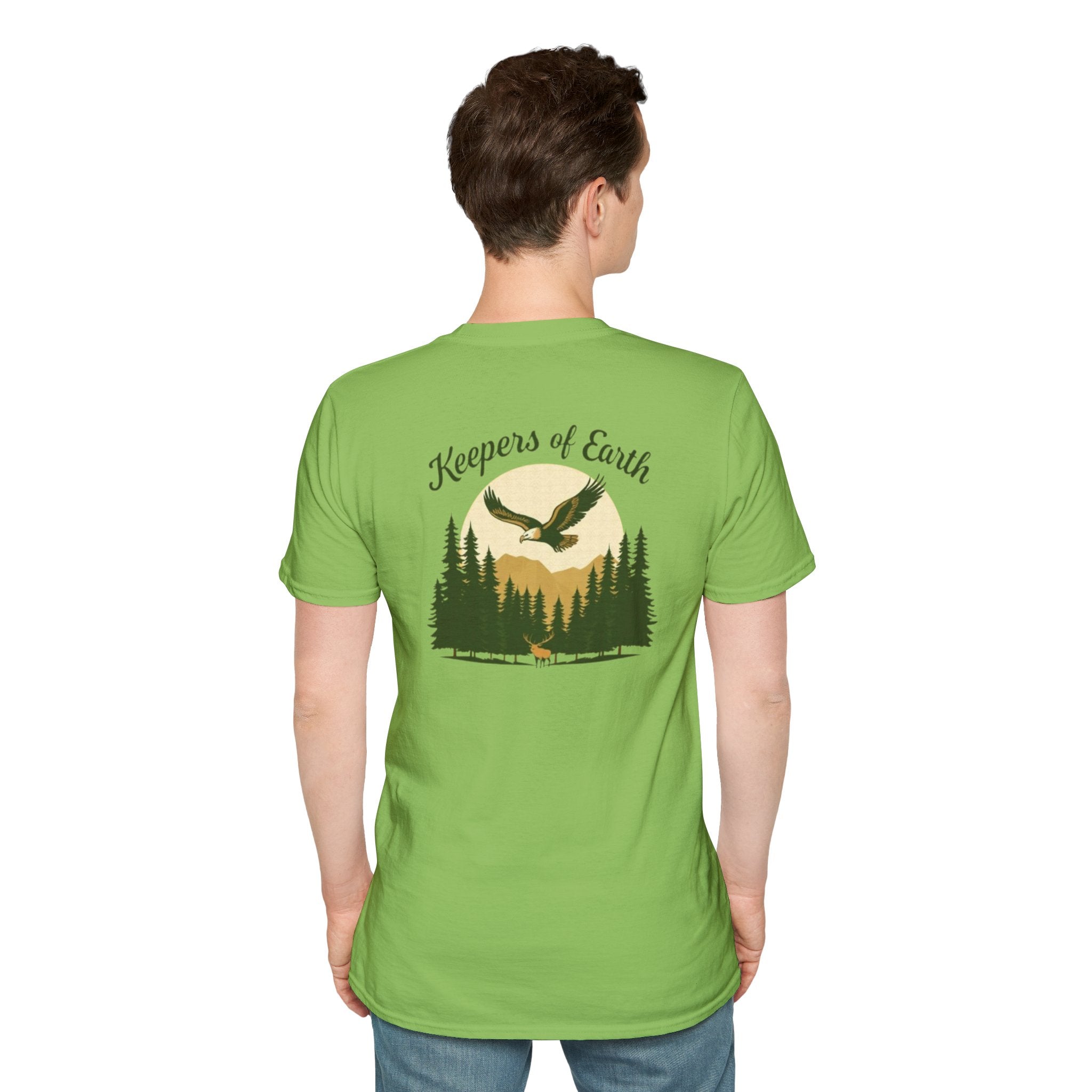 Keepers of the Earth Eagle and Elk T-shirt