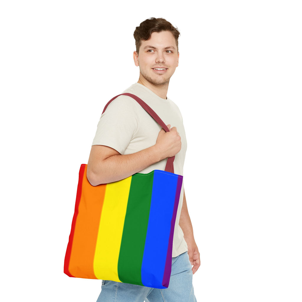 Rainbow Pride Flag Tote Bag