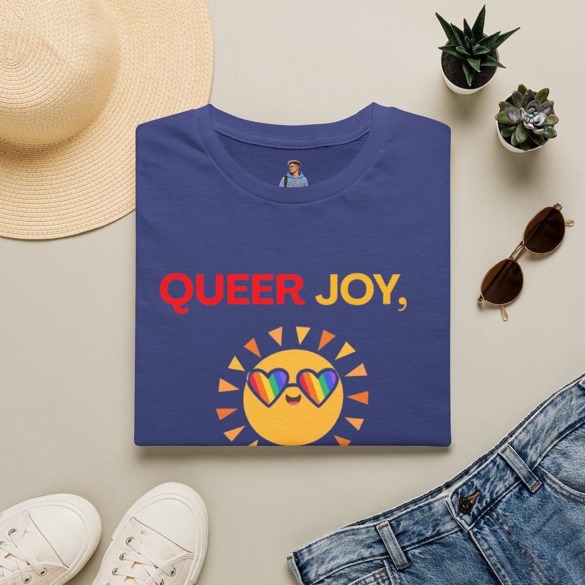 Queer Joy Is Resistance Pride Tree Las Vegas T-Shirt