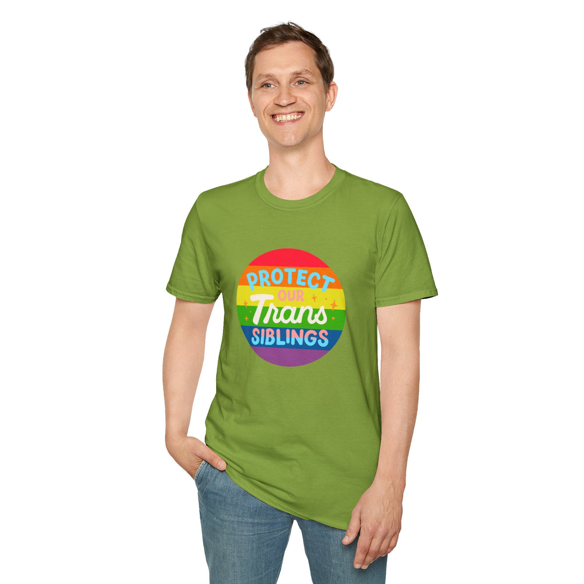 Protect Our Trans Siblings Pride Tree Las Vegas T-Shirt