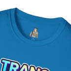 Unisex Softstyle T-Shirt - Trans Visibility Saves Lives Statement Tee