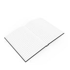 Black Universe Silhouette Female- Hard Backed Journal - Perfect for Gifts, Journaling, and Celebrations