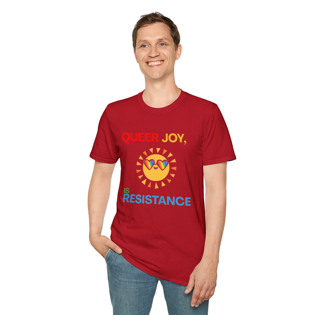 Queer Joy Is Resistance Pride Tree Las Vegas T-Shirt