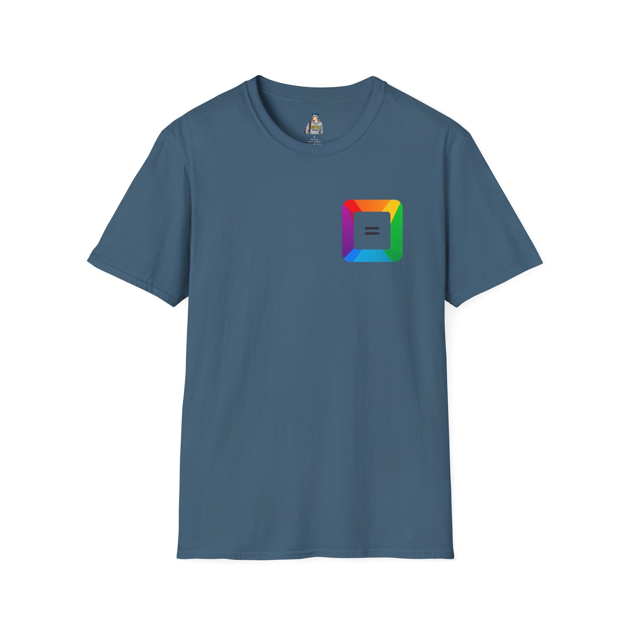 Pride-Theme Unisex Softstyle T-Shirt - "True freedom is Equality for ALL"