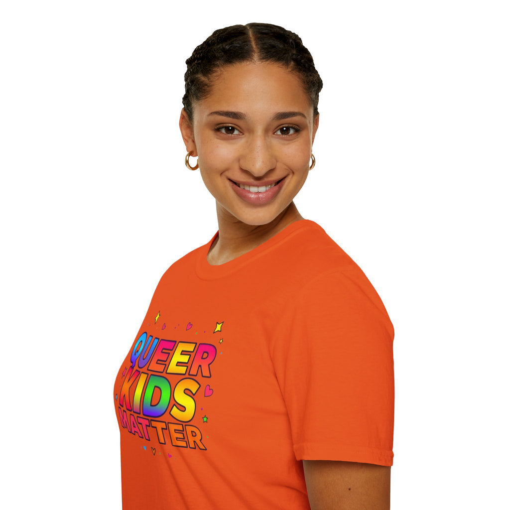 Colorful Queer Kids Matter Pride T-Shirt