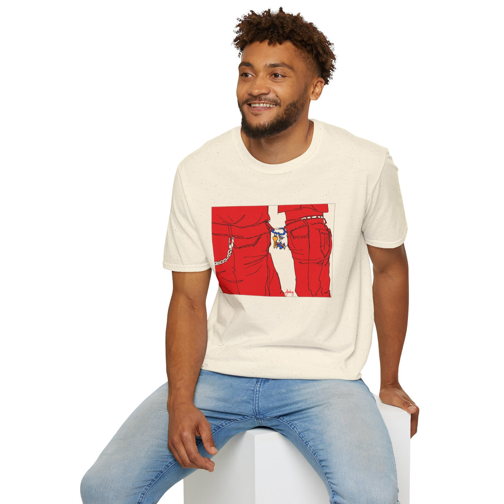 Red Jeans by Audrey Pride Tree Las Vegas T-Shirt