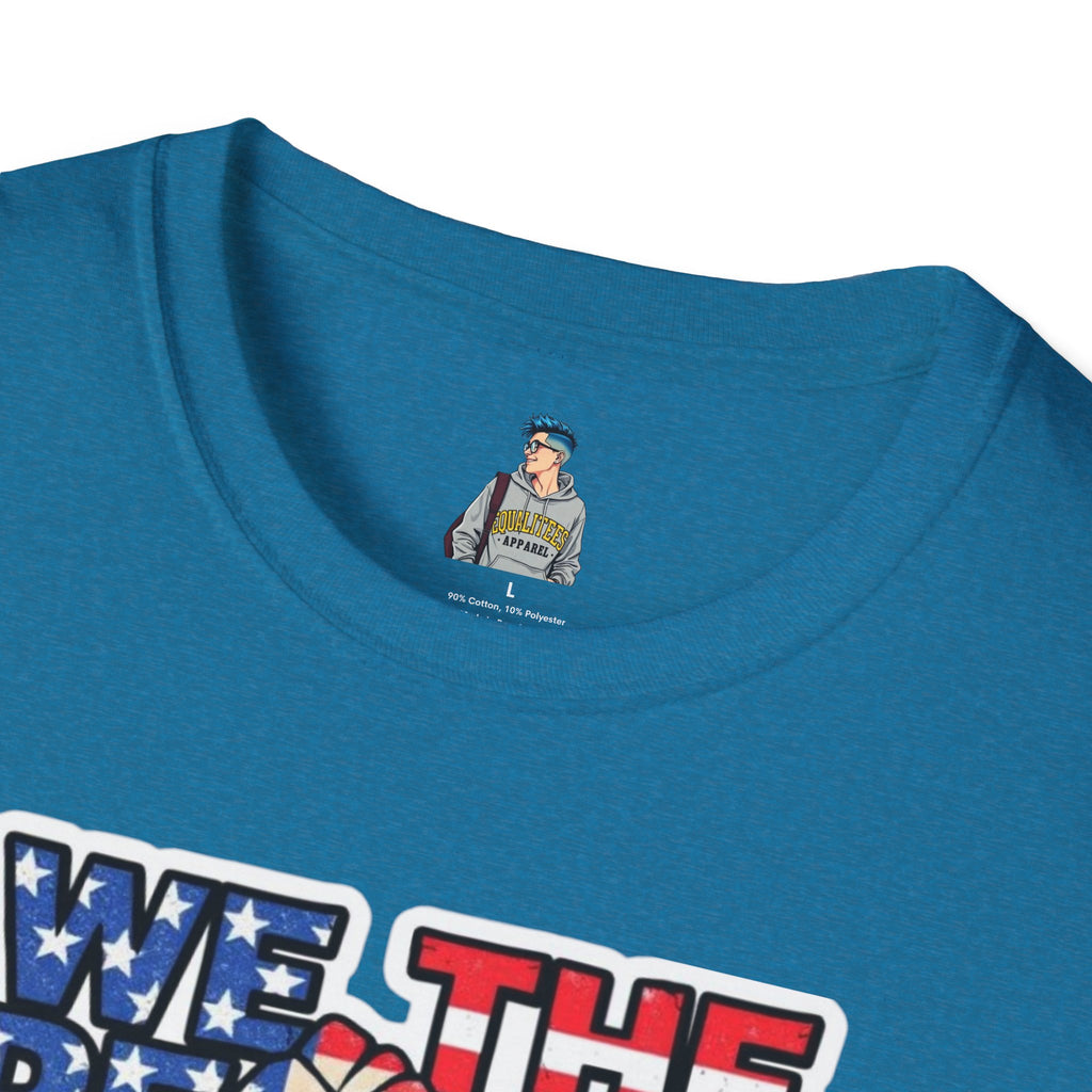 We the People #Resist Unisex Softstyle T-Shirt - Patriotic Statement Tee for Activists