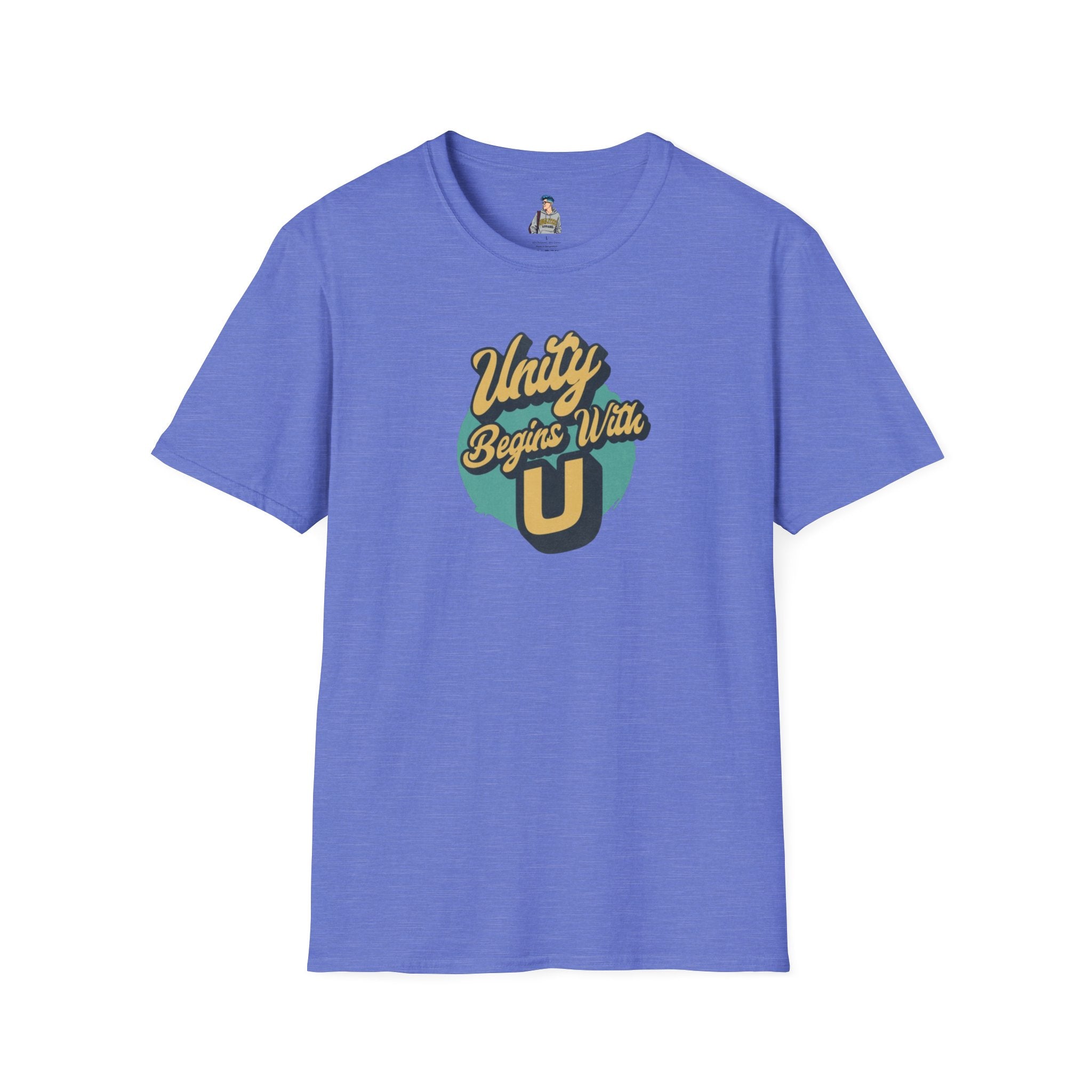 Unity Begins With U Unisex Softstyle T-Shirt
