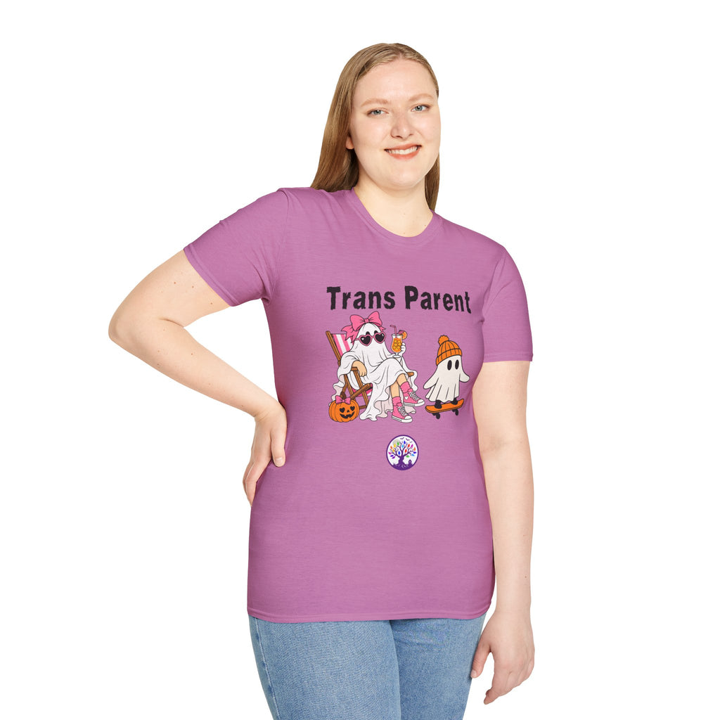 Trans Parent 3 Halloween Pride Tree Las Vegas T-Shirt