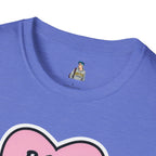 Unisex Softstyle T-Shirt - 'Boss Bitch' Heart Design - Funny Statement Tee