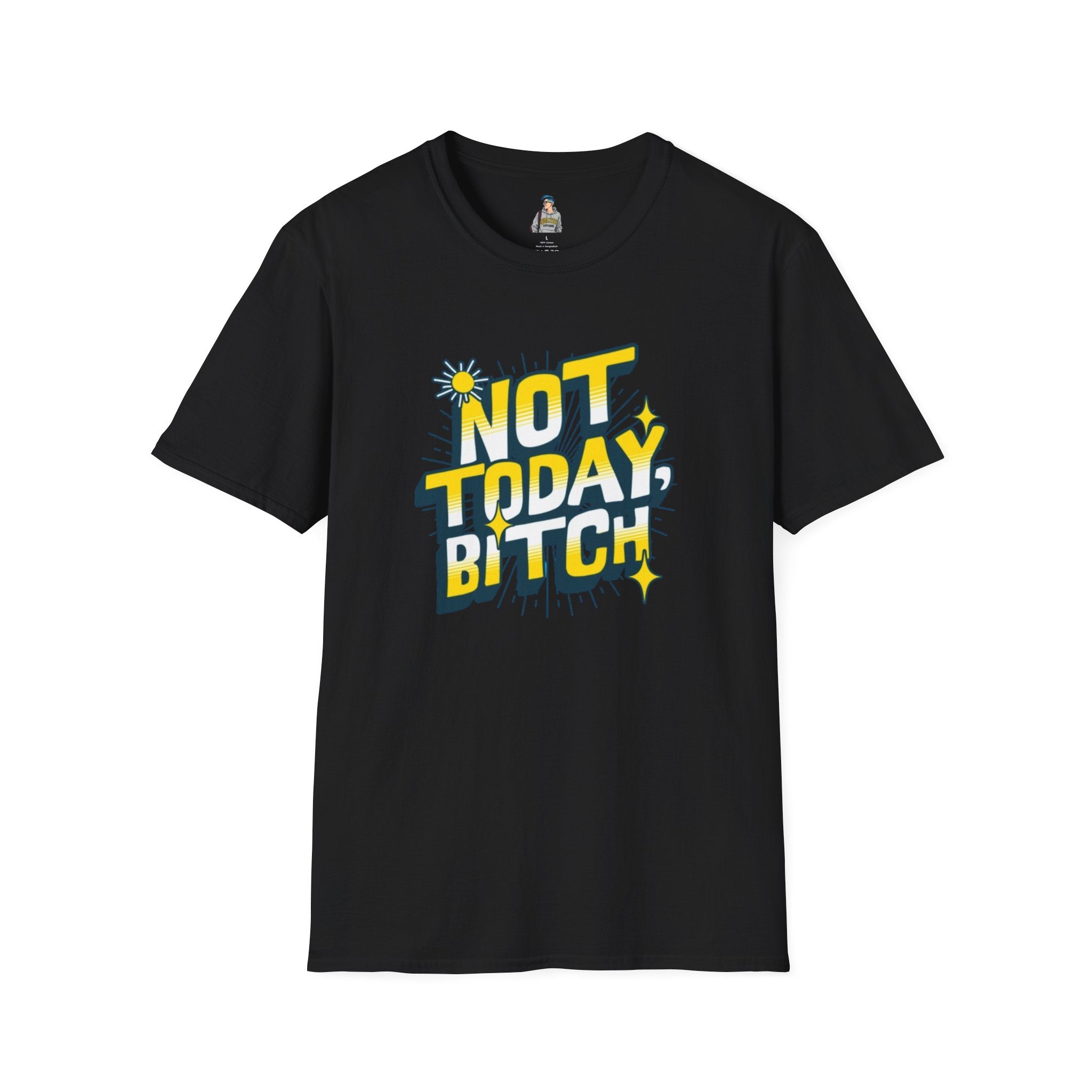 Not Today, Bitch Unisex Softstyle T-Shirt