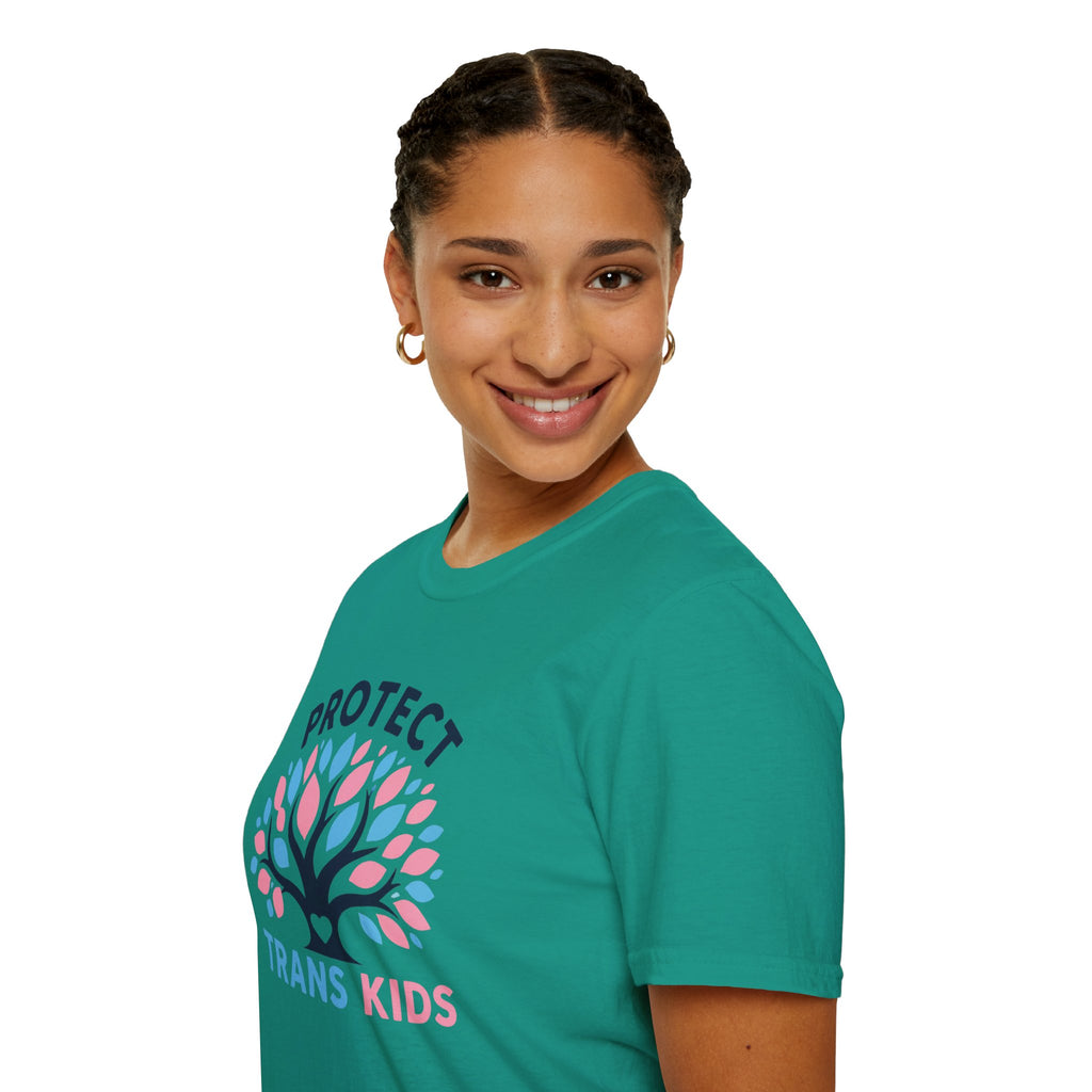 Protect Trans Kids Pride Tree Las Vegas T-Shirt