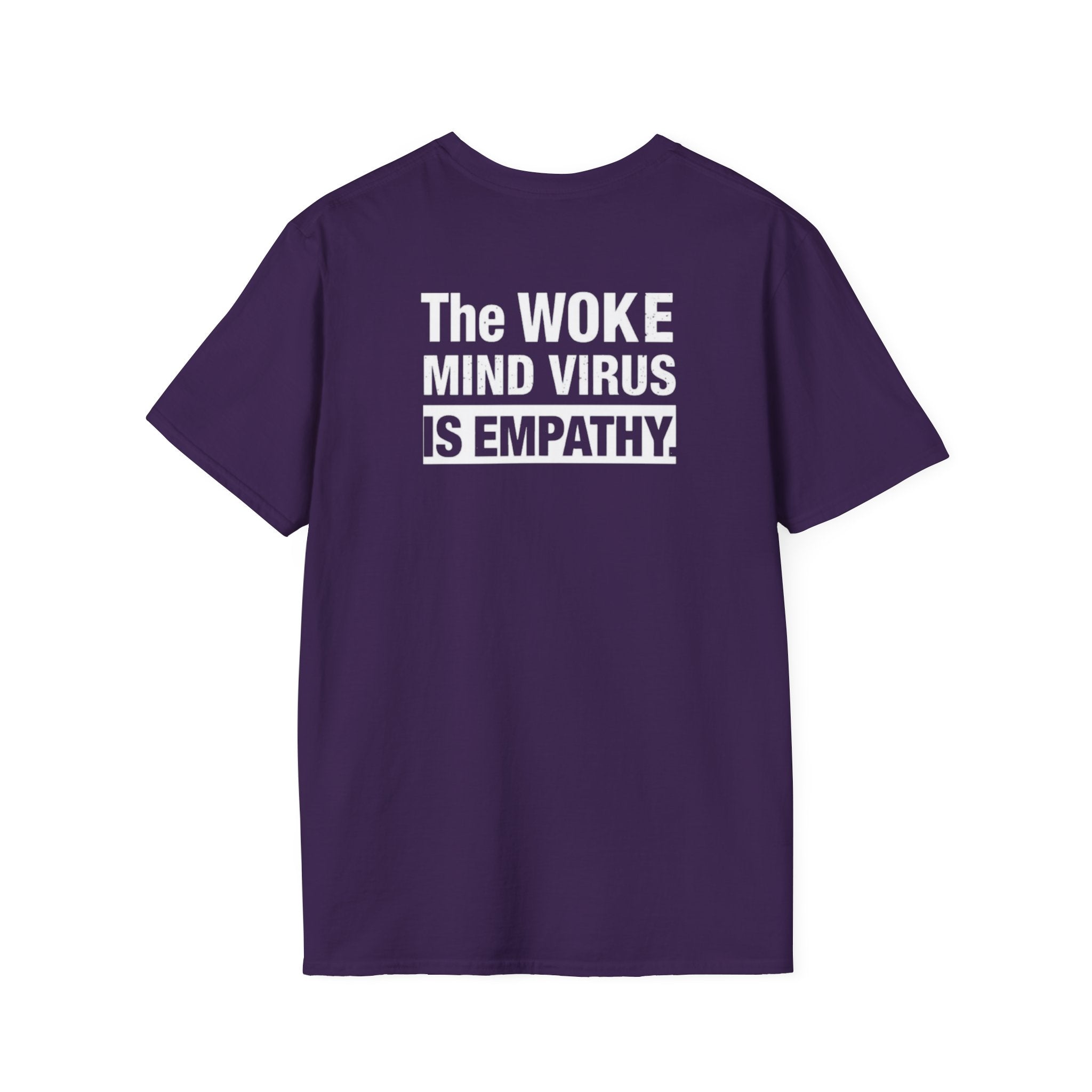 Woke is Empathy Unisex Softstyle T-Shirt - Bold Statement Tee for Everyday Activists