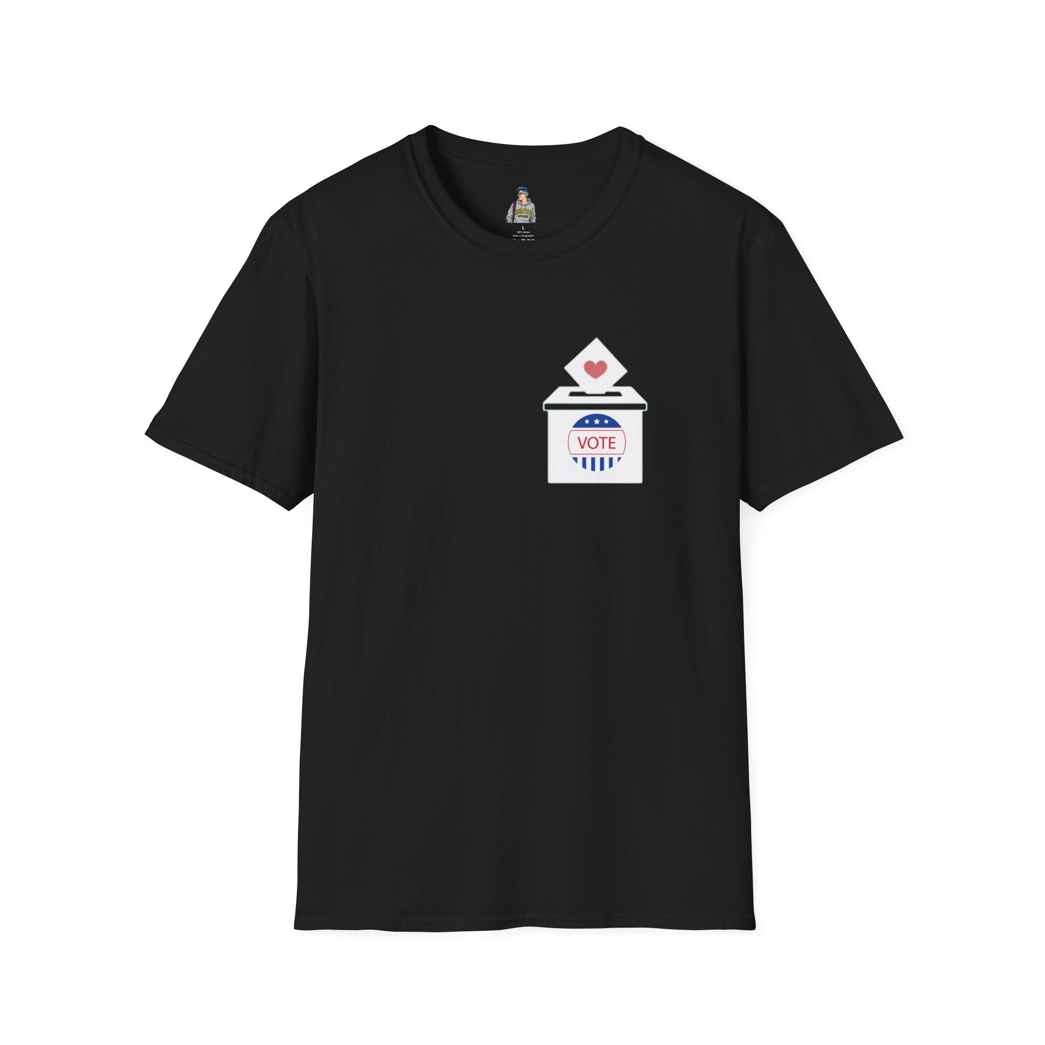 Vote with Your Heart Unisex Softstyle T-Shirt