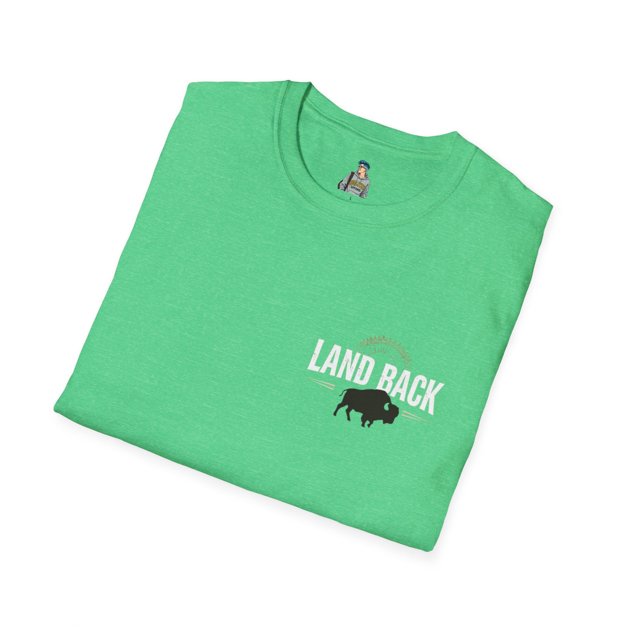 'Land Back' Unisex Softstyle T-shirt