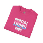 Unisex Softstyle T-Shirt - PROTECT TRANS KIDS