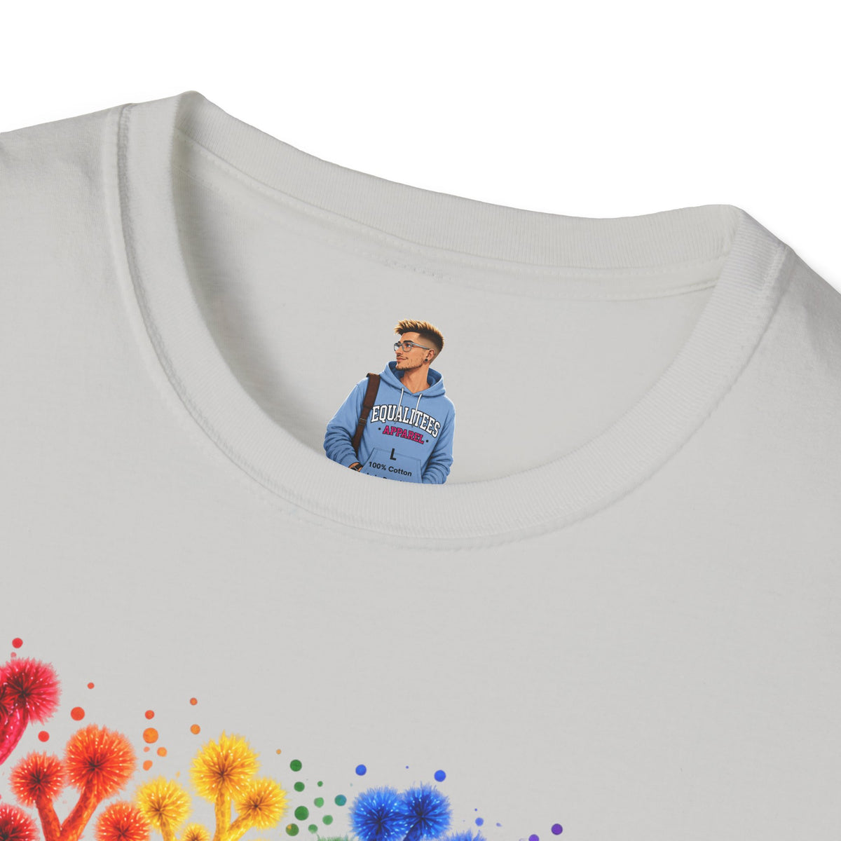 Pride Tree Las Vegas T-Shirt - Black Text