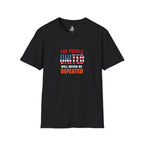 Unisex Softstyle T-Shirt - 'The People United' & 'MAGA Values Are NOT American Values' Graphic Tee