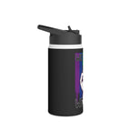Teaching While Queer Stainless Steel Water Bottle - Perfect for Educators and Allies