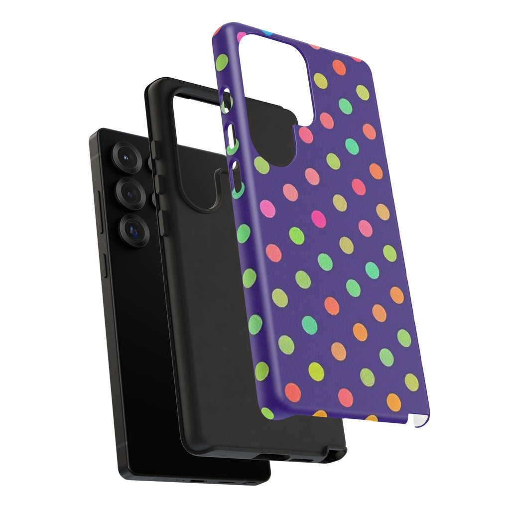 Colorful Polka-Dot Tough Case for Android