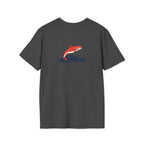Jumping Salmon Native Pride Softstyle Unisex T-shirt