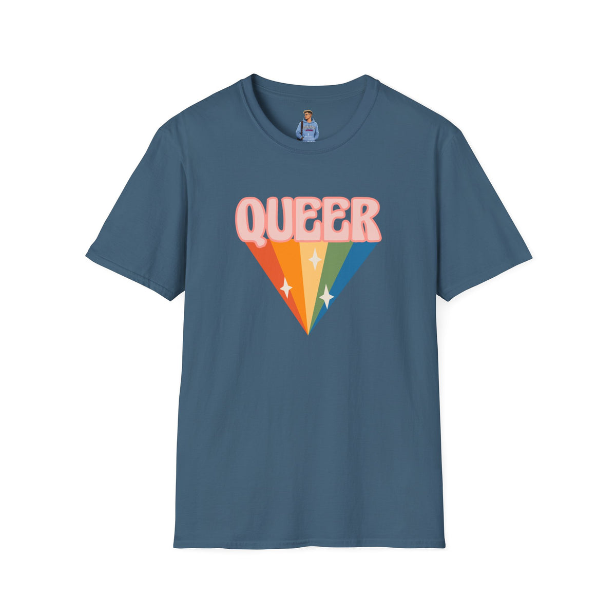 Queer Rainbow Sparkle Pride Tree Las Vegas T-Shirt