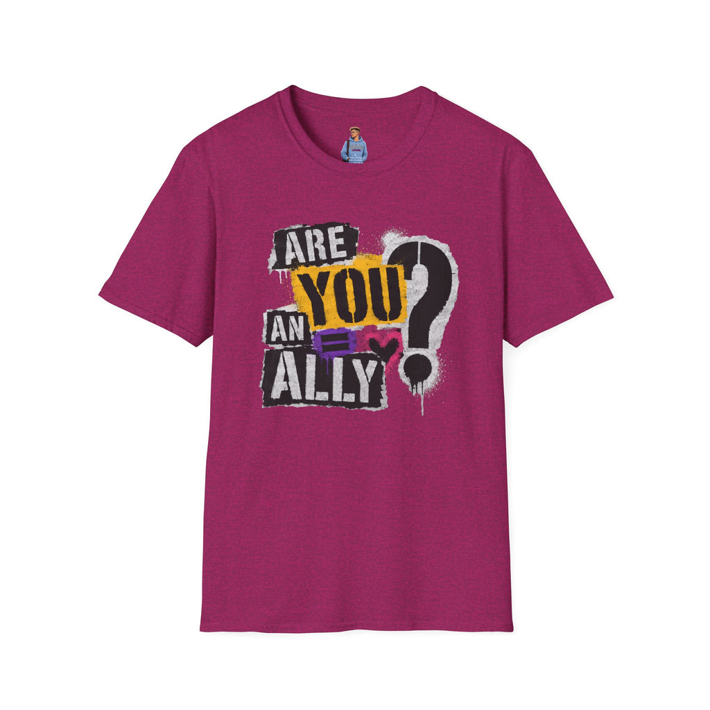 Are You An Ally? Graphic T‑Shirt — Pride & Allyship Tee